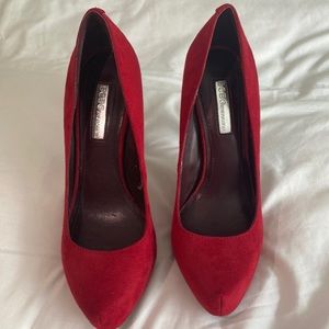 BCBGeneration Red heels size 6